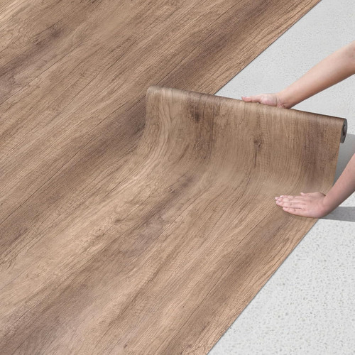 Peel and stick - and, floor